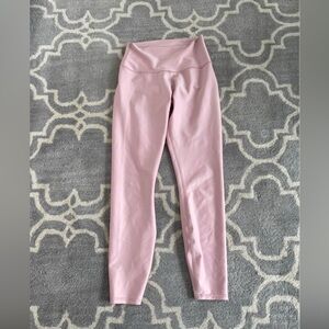 Alo Yoga 7/8 Air Lift Leggings Size S Pink